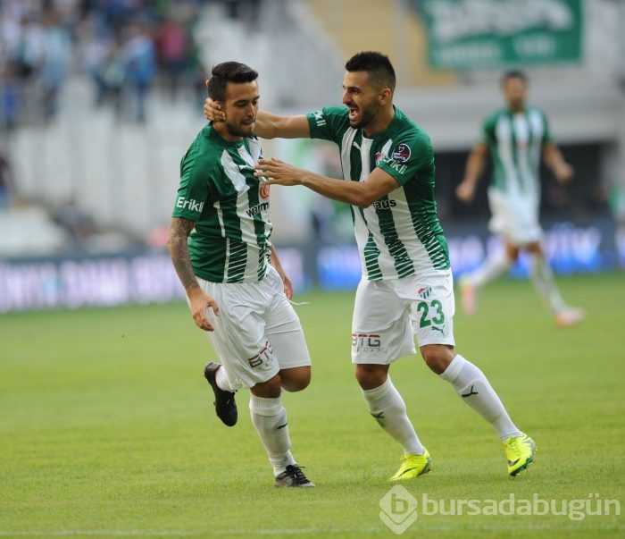 Bursaspor - Kasımpaşa maçından kareler