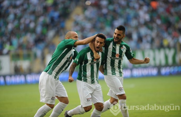 Bursaspor - Kasımpaşa maçından kareler