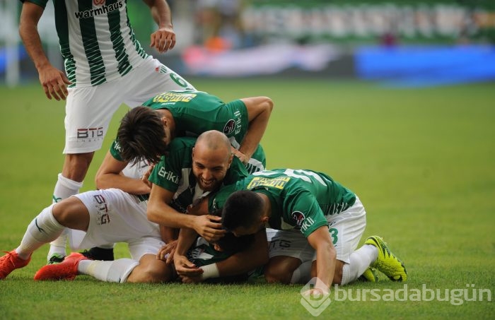 Bursaspor - Kasımpaşa maçından kareler