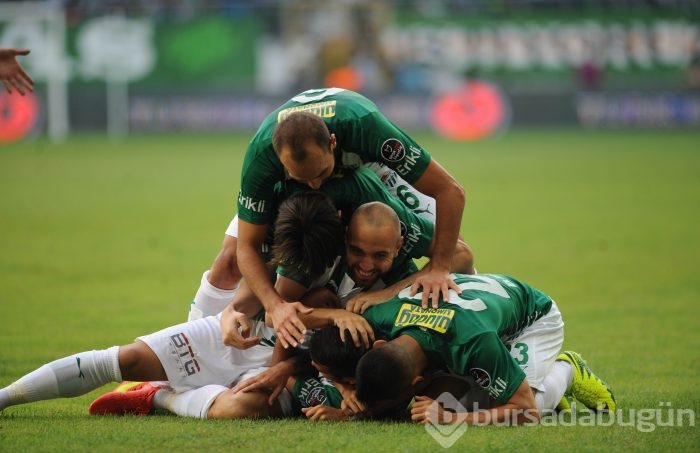 Bursaspor - Kasımpaşa maçından kareler