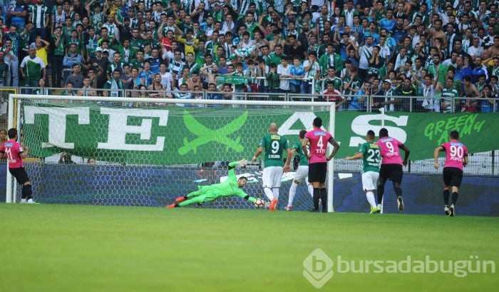Bursaspor - Kasımpaşa maçından kareler