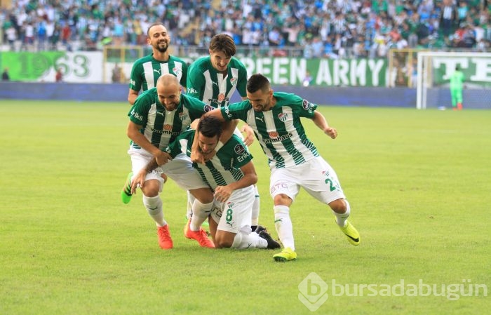 Bursaspor - Kasımpaşa maçından kareler