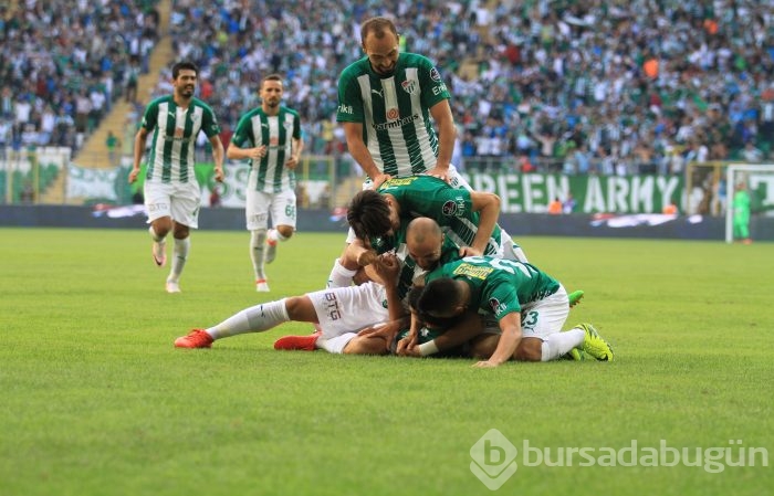 Bursaspor - Kasımpaşa maçından kareler
