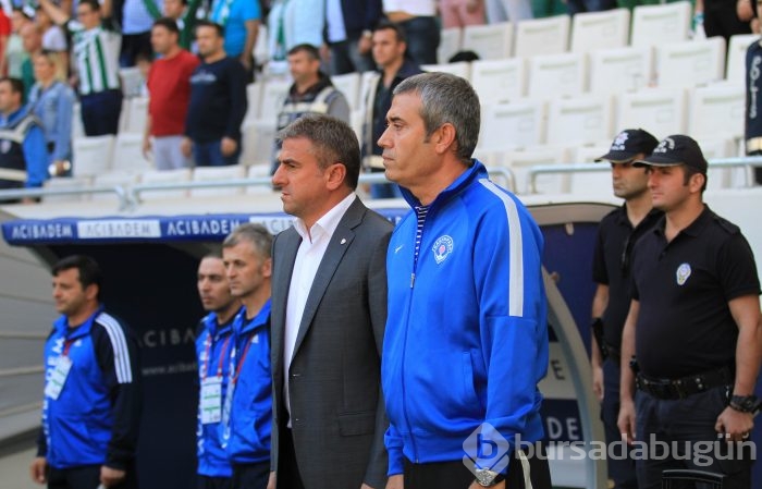 Bursaspor - Kasımpaşa maçından kareler