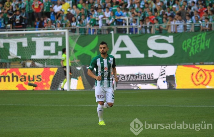 Bursaspor - Kasımpaşa maçından kareler
