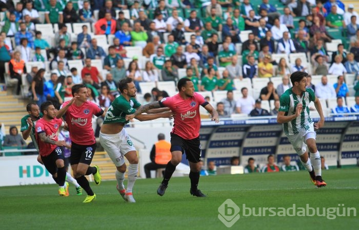 Bursaspor - Kasımpaşa maçından kareler