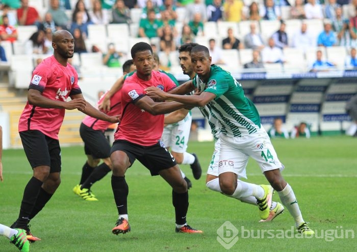 Bursaspor - Kasımpaşa maçından kareler