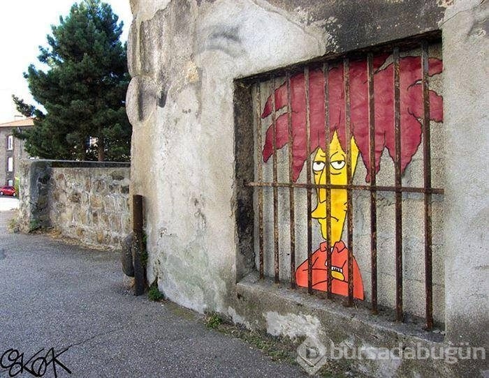 Sokak sanatının en yaratıcı halleri