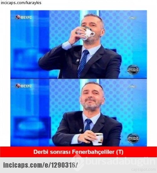 Derbi capsleri sosyal medyayı salladı