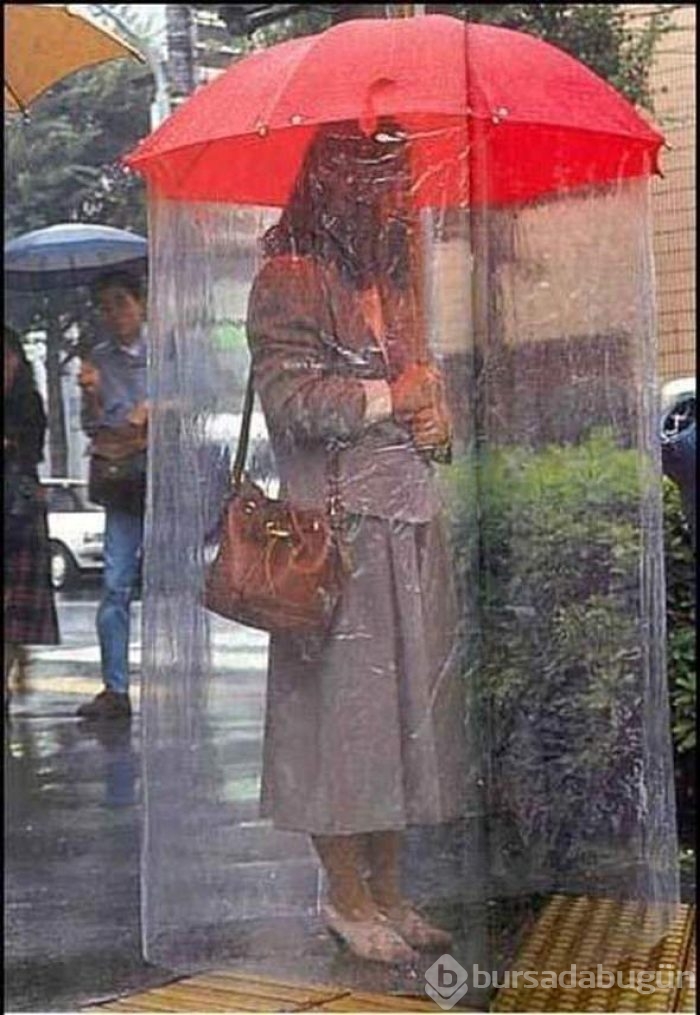 Japonların geliştirdiği en sıra dışı şemsiyeler
