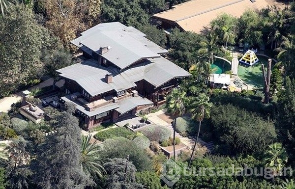 İşte Angelina Jolie'nin bekar evi