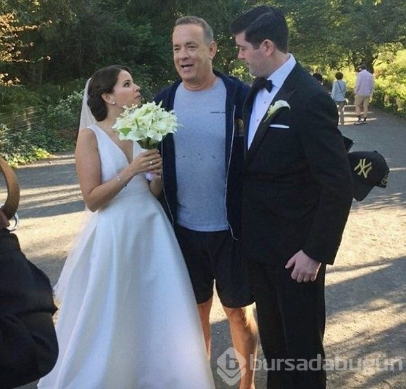 Evli çifte Tom Hanks'ten şaşırtan sürpriz