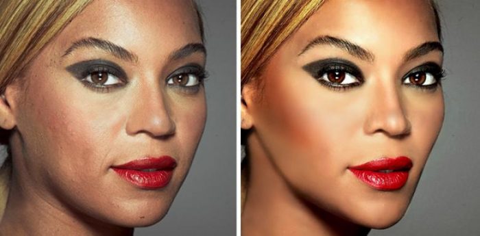 Ünlülerin photoshopsuz ve photoshoplu halleri