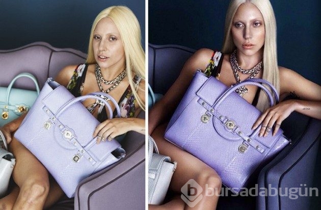 Ünlülerin photoshopsuz ve photoshoplu halleri