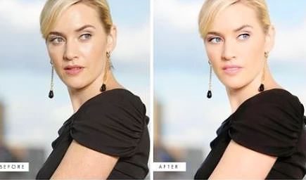 Ünlülerin photoshopsuz ve photoshoplu halleri