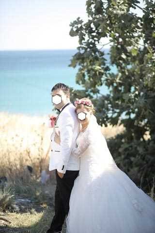 Bu düğün fotoğrafları sosyal medyayı salladı