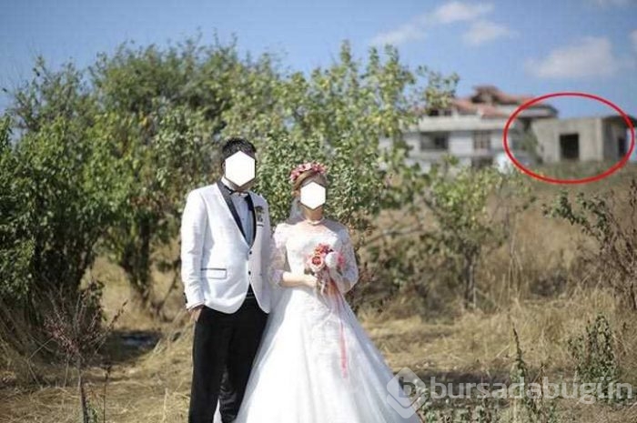Bu düğün fotoğrafları sosyal medyayı salladı