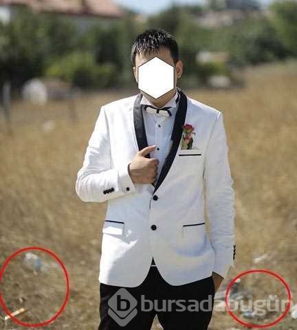 Bu düğün fotoğrafları sosyal medyayı salladı