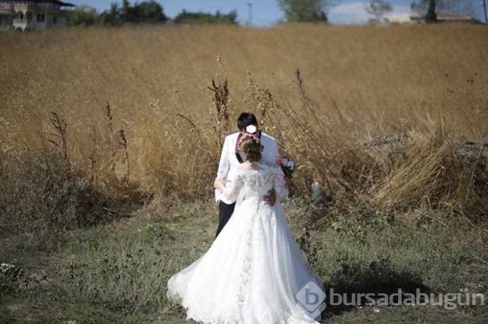 Bu düğün fotoğrafları sosyal medyayı salladı