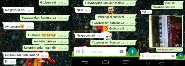 Efsane olmuş whatsapp diyalogları