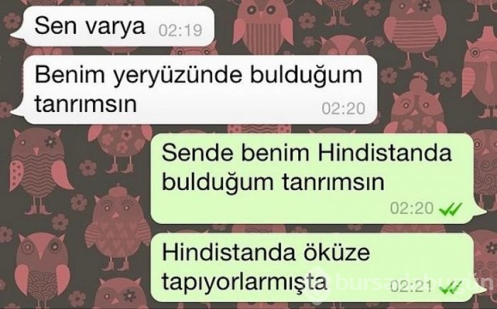 Efsane olmuş whatsapp diyalogları