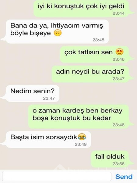 Efsane olmuş whatsapp diyalogları