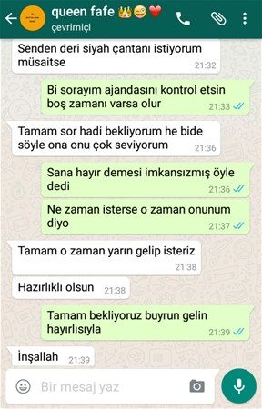 Efsane olmuş whatsapp diyalogları