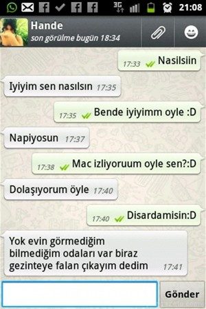 Efsane olmuş whatsapp diyalogları