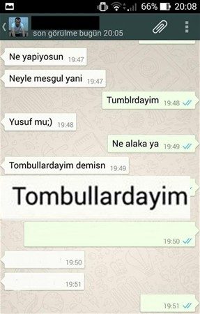 Efsane olmuş whatsapp diyalogları