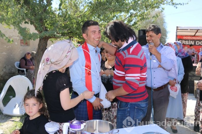 Enişteden damada bir çuval para