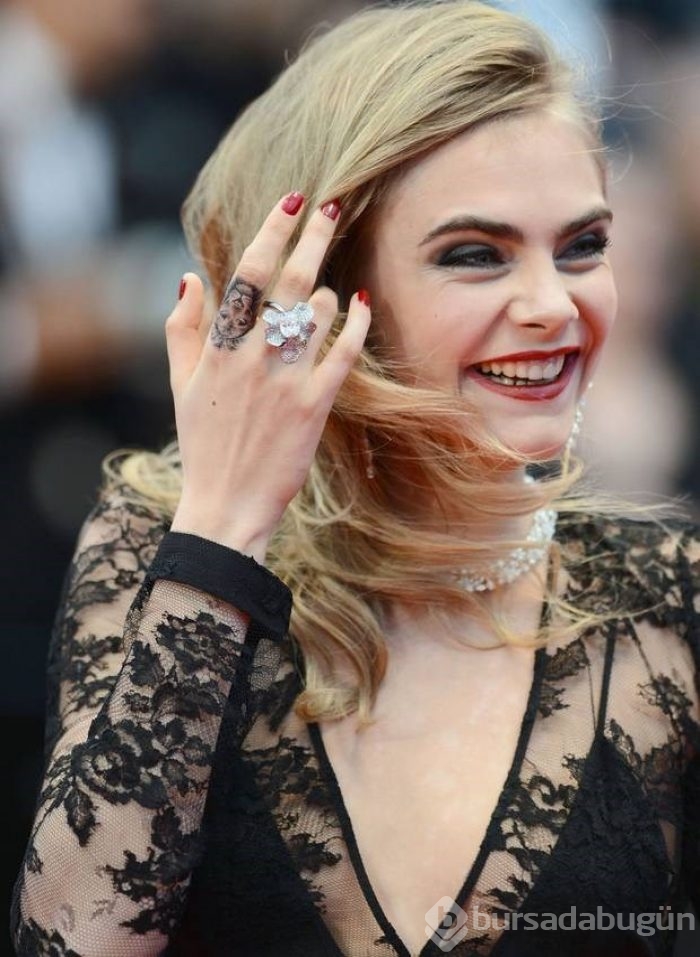Cara Delevingne'in yeni dövmesi