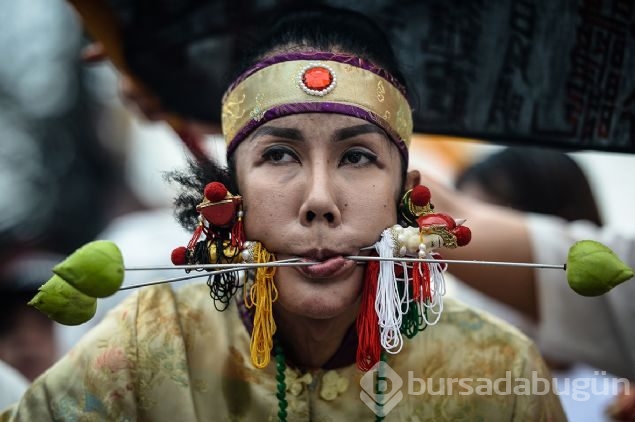 Vejeteryan festivali'nden şoke eden görüntüler