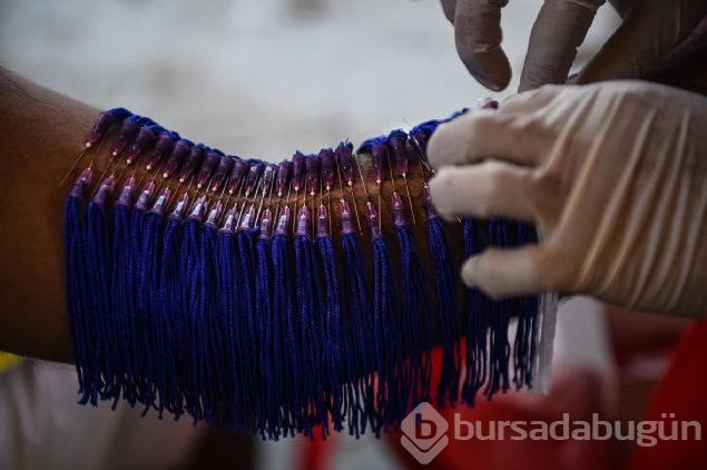Vejeteryan festivali'nden şoke eden görüntüler