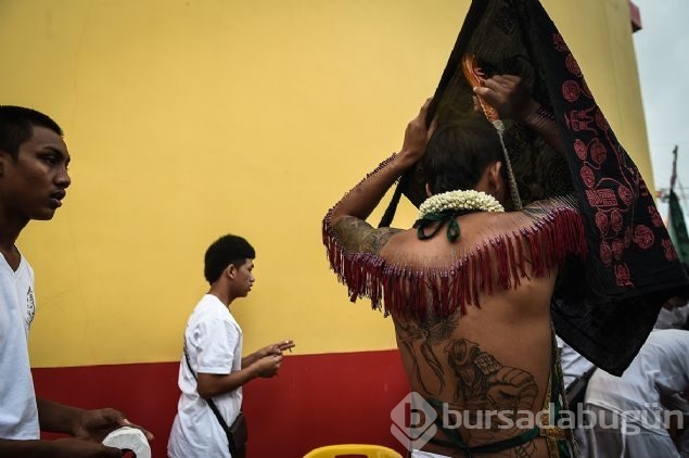 Vejeteryan festivali'nden şoke eden görüntüler
