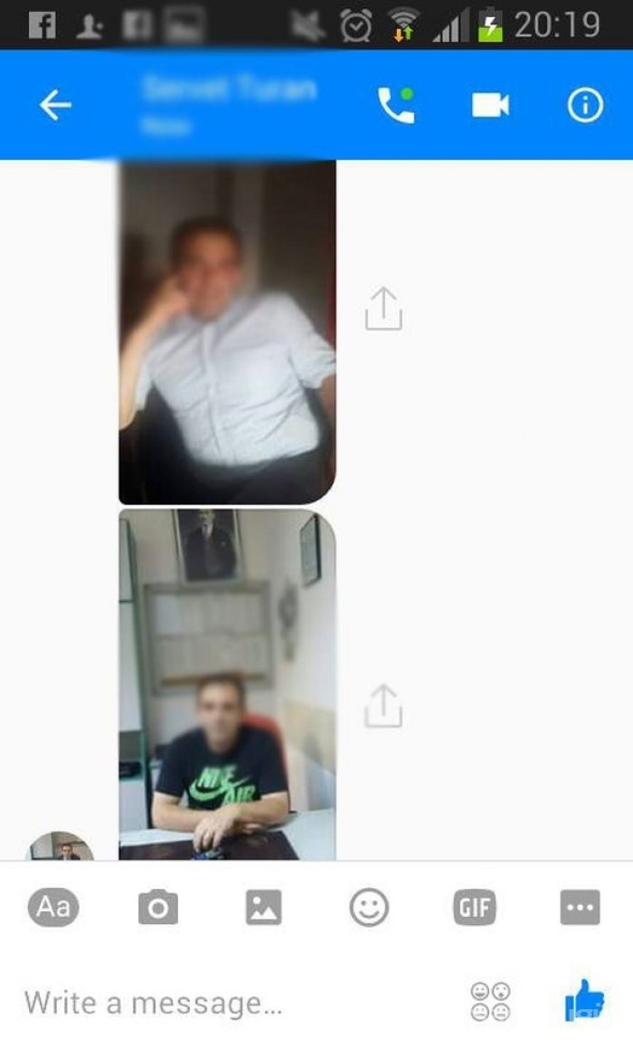 Türkiye'deki tacizcisini böyle ifşa etti