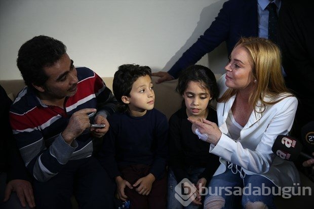 Hollywood yıldızı Lindsay Lohan Sultanbeyli'de
