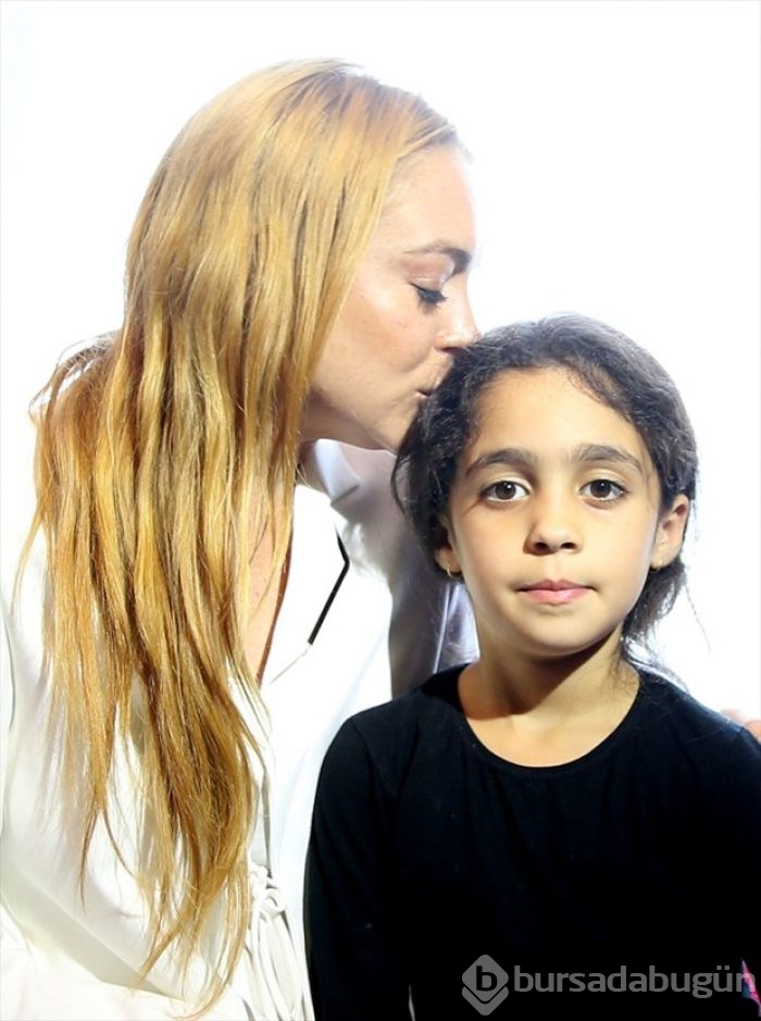 Hollywood yıldızı Lindsay Lohan Sultanbeyli'de
