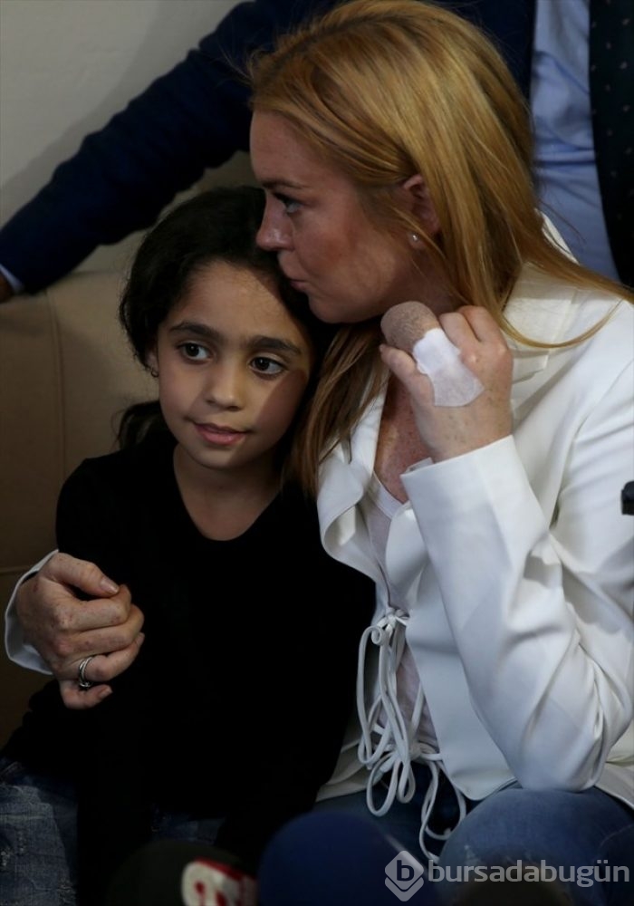 Hollywood yıldızı Lindsay Lohan Sultanbeyli'de