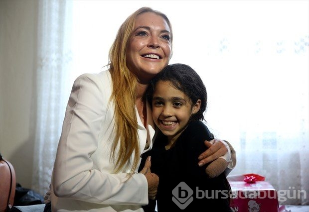 Hollywood yıldızı Lindsay Lohan Sultanbeyli'de