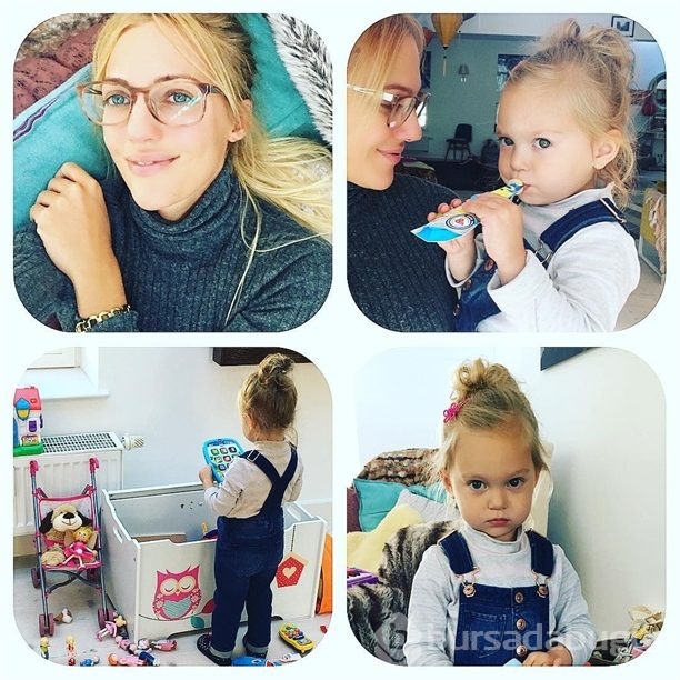 Meryem Uzerli ve kızı Lara