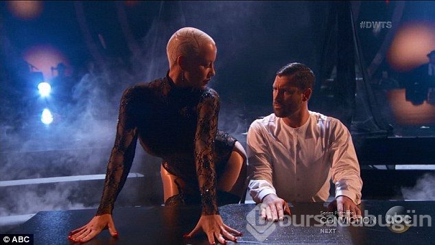 Amber Rose'den dans şov