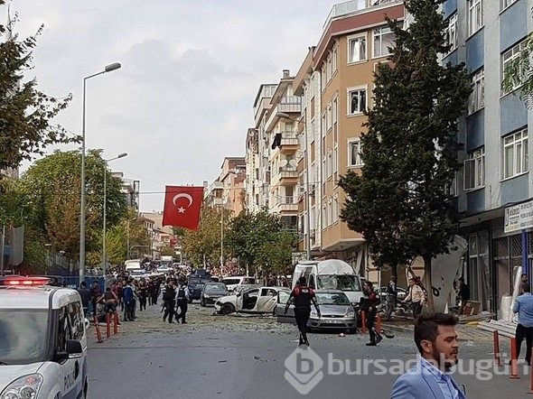 İstanbul'da polis merkezi yakınlarında patlama

