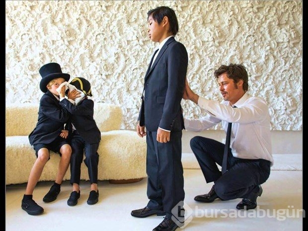 Angelina Jolie ve Brad Pitt boşanmasında bir ilk
