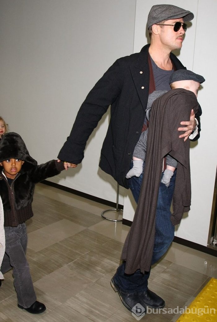 Angelina Jolie ve Brad Pitt boşanmasında bir ilk