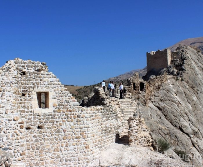 Eski Kahta Kalesi'nin yeni odaları restore edildi