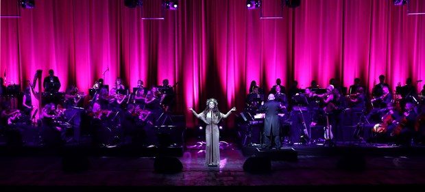 Sarah Brightman Antalya'da büyüledi