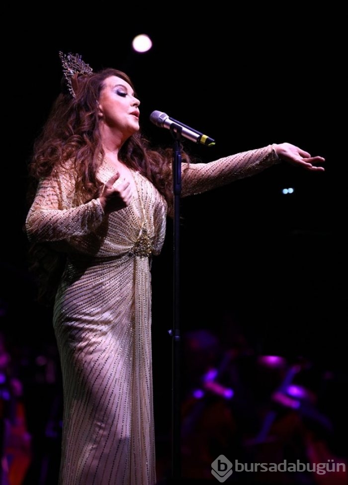 Sarah Brightman Antalya'da büyüledi