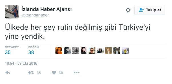 Milli takım İzlanda maçını televizyondan seyreder gibi seyredince sosyal medya
