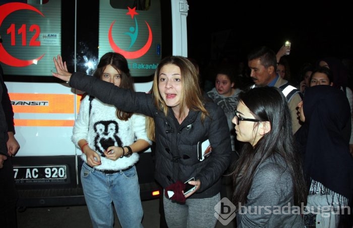 Kız yurdunda kız kaçırma protestosu