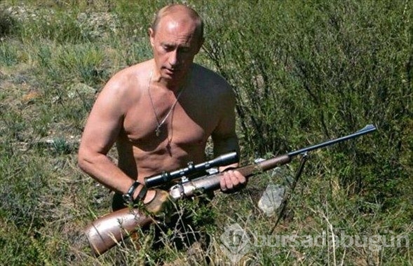 Putin'den vücut şov